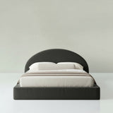 Ardenly Cloud Bed Frame Curved Black