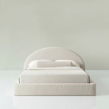 Ardenly Cloud Bed Frame Curved Black