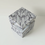 Block Marble Calacatta Viola Side Table